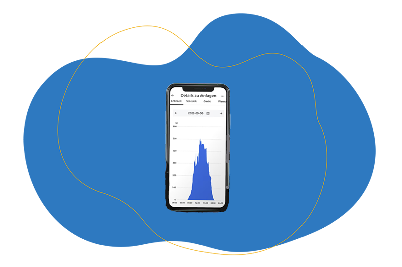 App zur Anzeige der Daten des Balkonkraftwerks